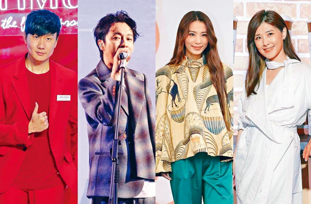 左起：林俊傑、吳青峰、田馥甄及蘇慧倫都是歌王歌后大熱門。