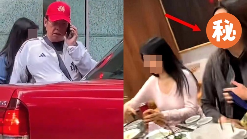 譚詠麟銅鑼灣鬧市跟神秘女子互動惹熱議  敏感身份引瘋狂揣測  校長紅顏知己朱穎婷早前罕曝光