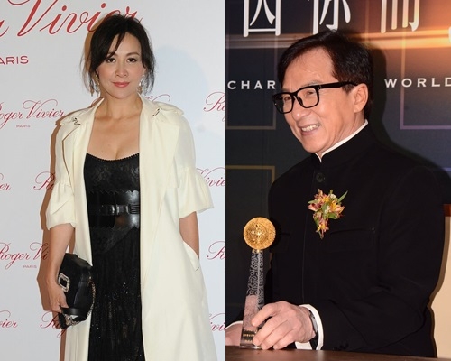 劉嘉玲不忘讚成龍是香港影壇傑出藝人,值得驕傲。