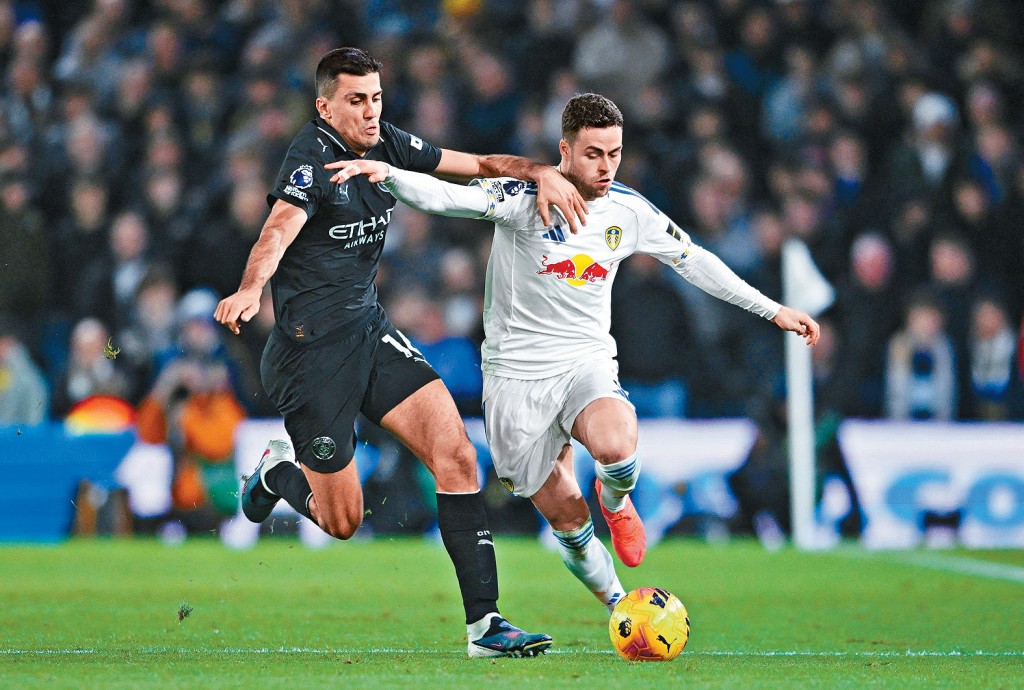 洛迪卡斯簡迪（左）今仗共有124次傳送。