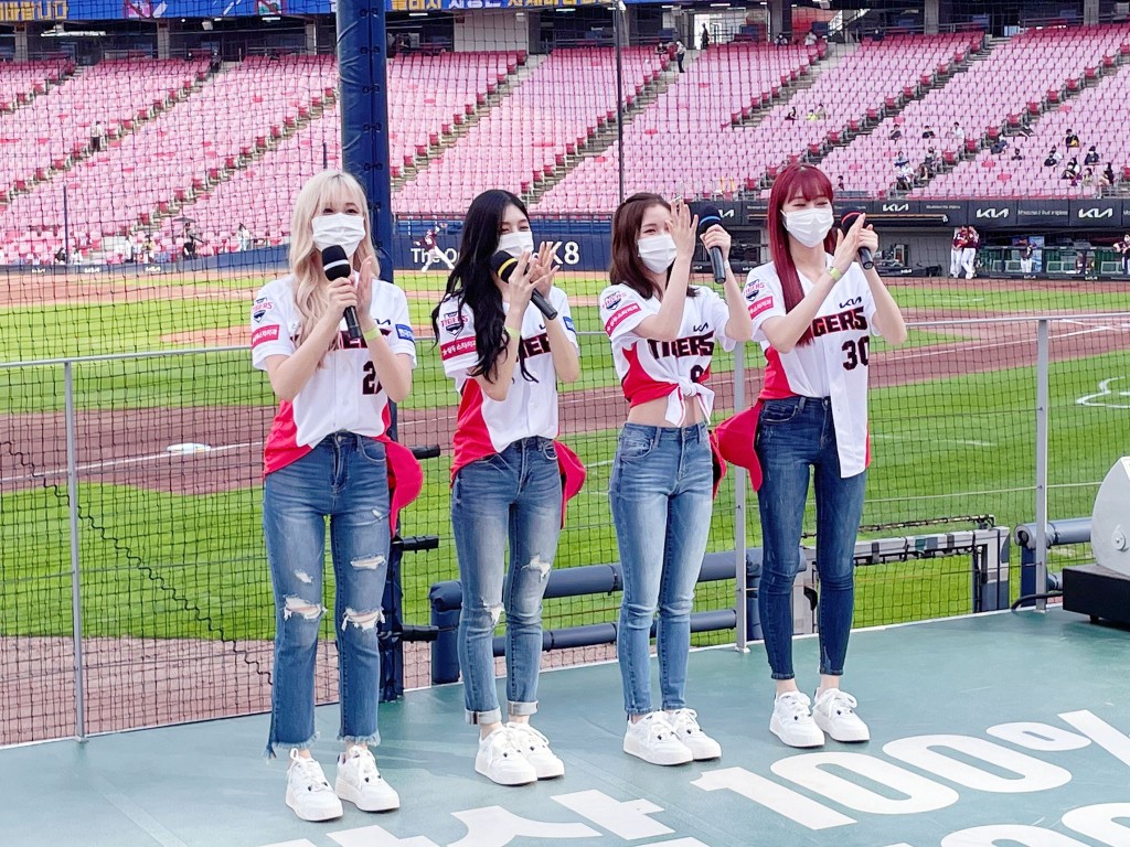 SKYLE出道僅19日，便有機會做棒球比賽開球禮嘉賓。