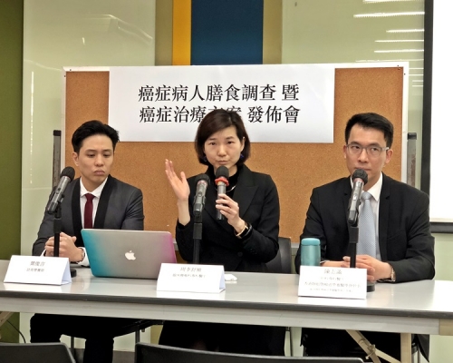 醫生指癌症病患者「清茶淡飯」觀念錯誤。