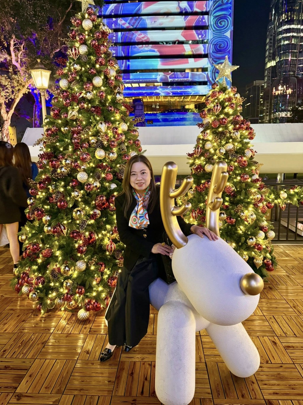 香港市面被聖誕氛圍所包圍。