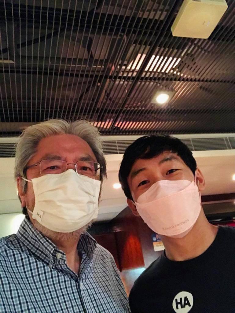 RubberBand紅館開騷，曾俊華和曹星如到場支持。曾俊華facebook圖片