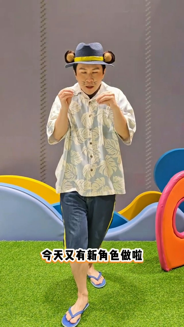 譚澔天在鏡頭前總是充滿陽光活力。