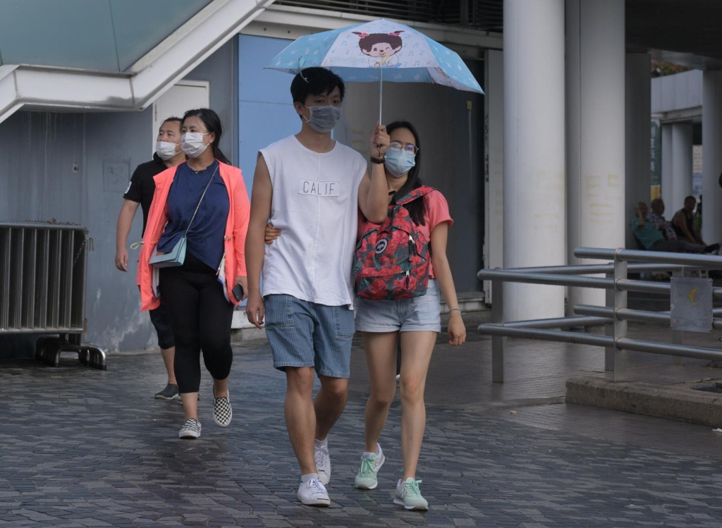 本港下午有驟雨。
