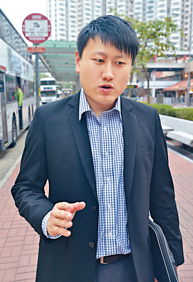 民建联前区议员姚铭。