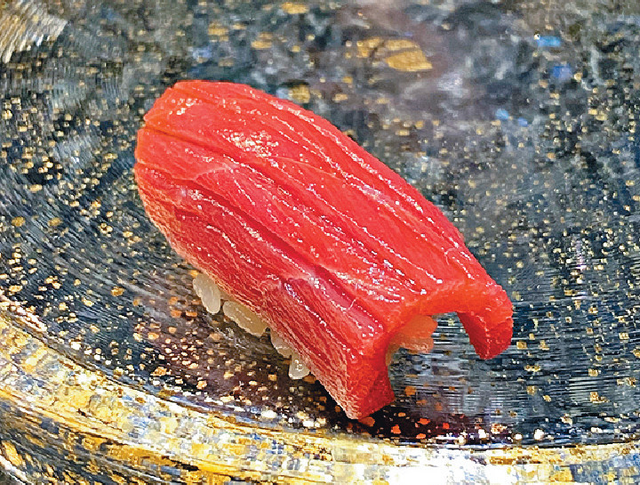 ■海醬油漬吞拿魚壽司
