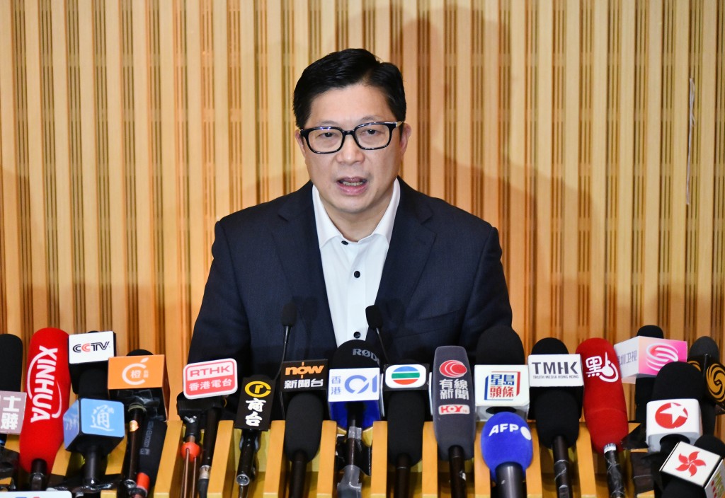 保安局局長鄧炳強。資料圖片