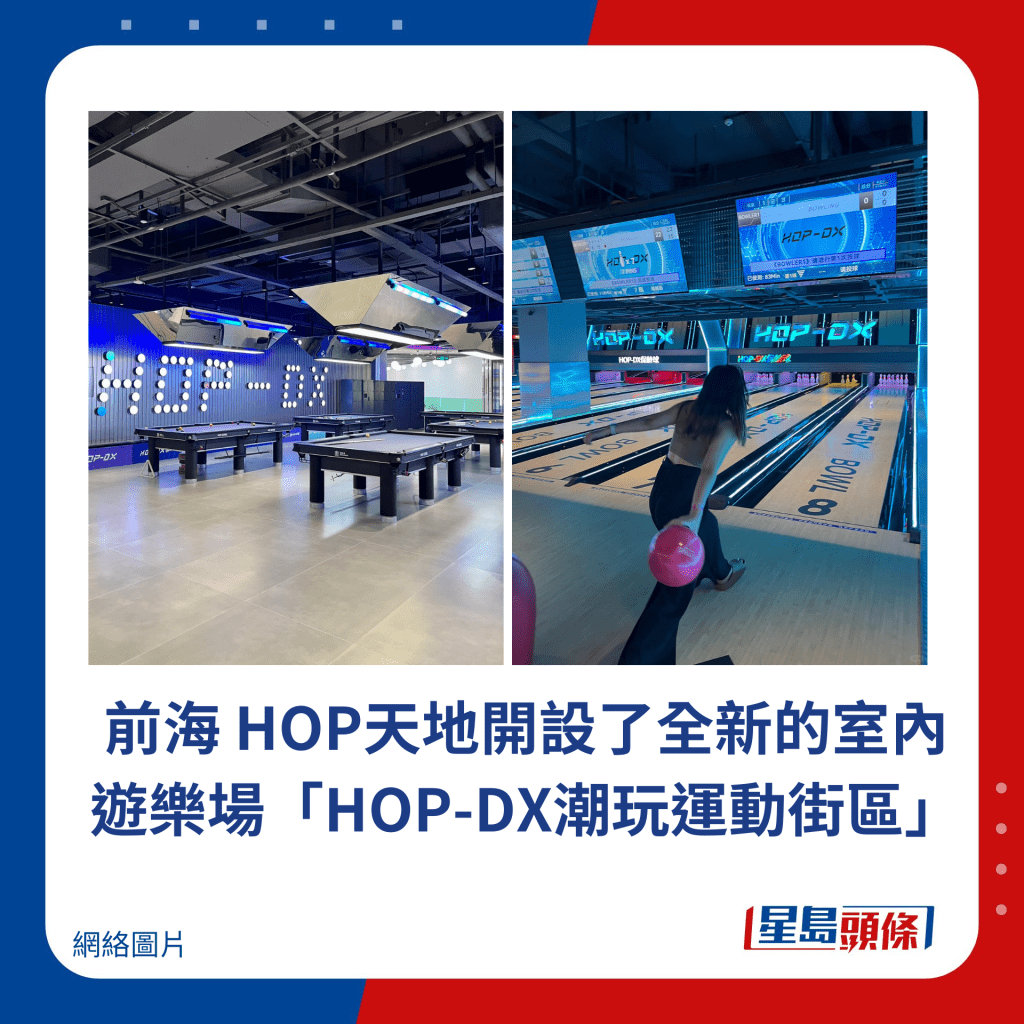 前海 HOP天地开设了全新的室内游乐场「HOP-DX潮玩运动街区」