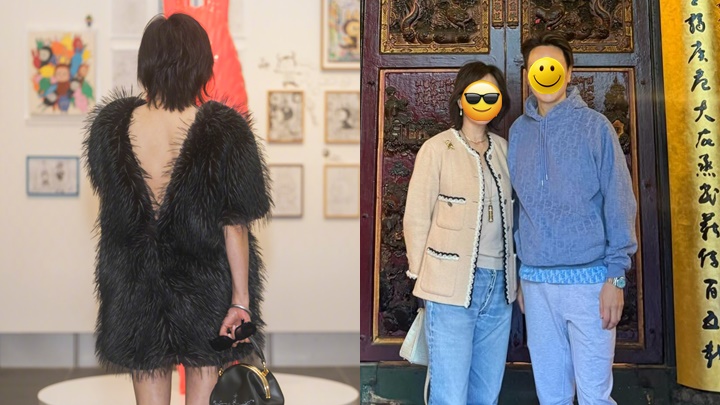 60歲「國際巨星」老婆文武廟拜神行頭嚇親網民    簡約打扮竟值百萬  結婚近廿年堅持不生育