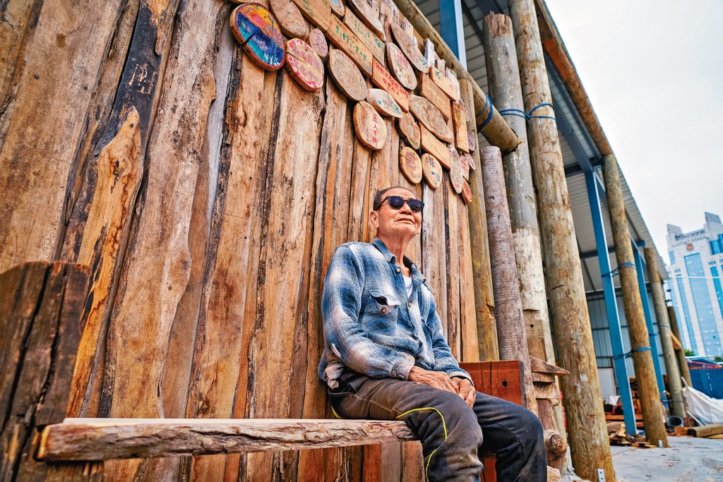 王鴻權希望成為「引路人」，繼續透過舉辦木工班，將手藝傳承下去。