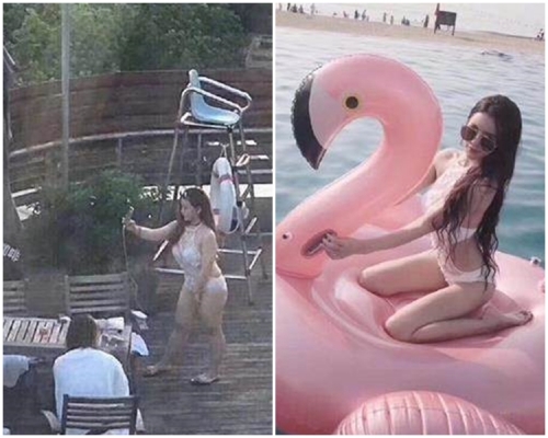 有網民發現「網美」的照片與真人看上去身材卻不太一樣。網上圖片