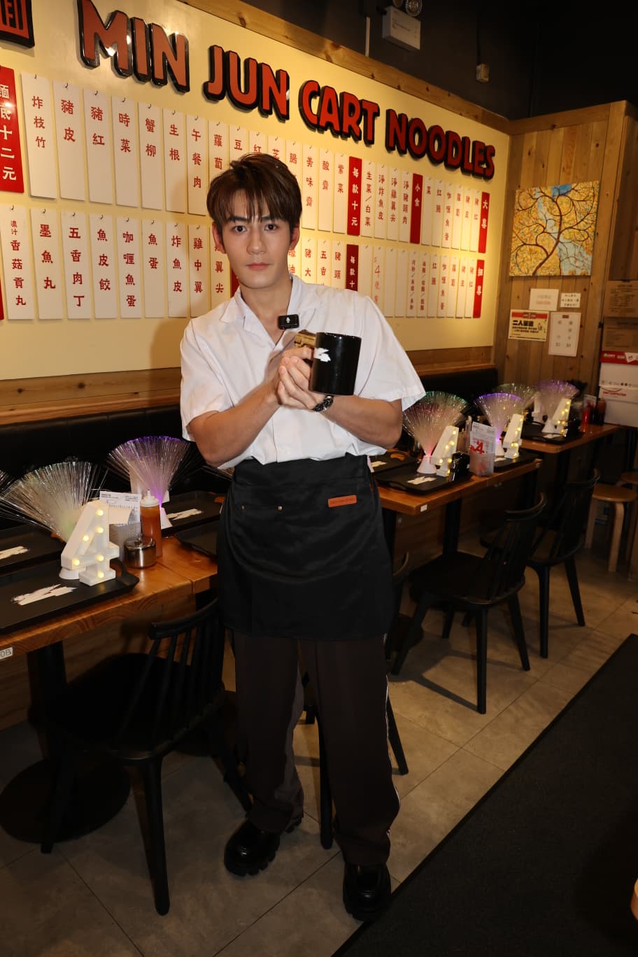 魏浚笙對經營食肆無把握。 魏浚笙對經營食肆無把握。