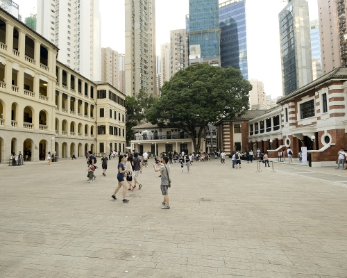 中區警署建築群,又名大館。資料圖片