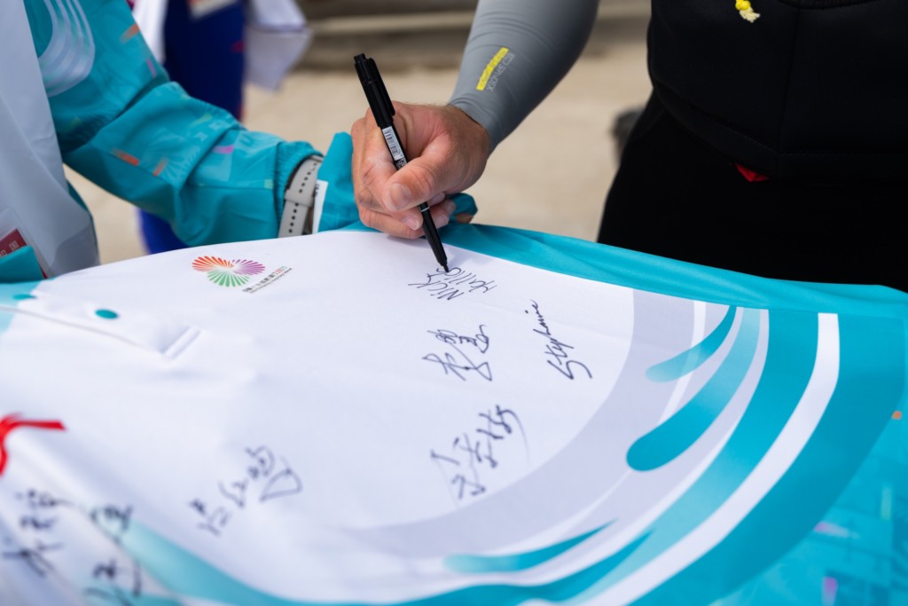 贝俊龙的金牌,是港队于全运会历来第12面金牌。中国香港帆船运动总会图片 贝俊龙的金牌,是港队于全运会历来第12面金牌。中国香港帆船运动总会图片