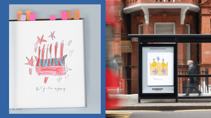 Burberry另又在位于里兹 (Leeds) 的阿姆利公园小学 (Armley Park Primary School) 举办了一个工作坊，邀请学生们为女皇创作艺术品并传递讯息。