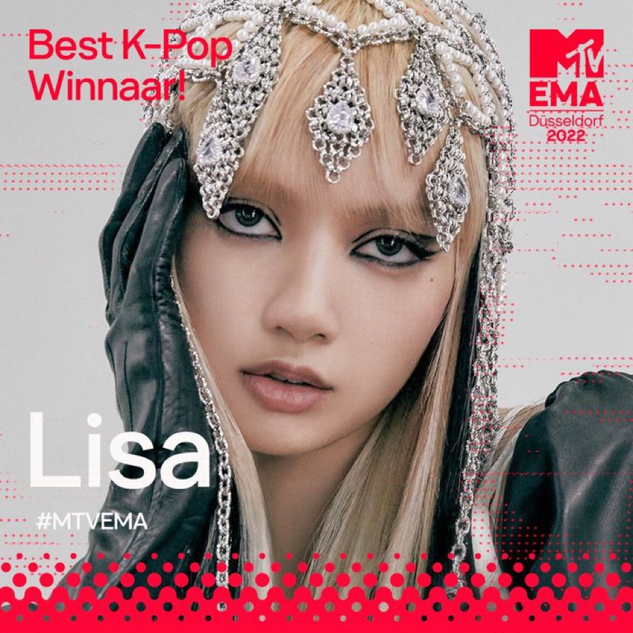 BLACKPINK成員Lisa則捧走「最佳K-Pop音樂」。