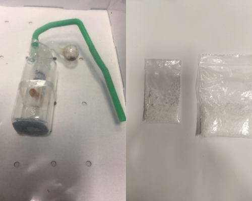 行動中檢獲的證物。 警方提供