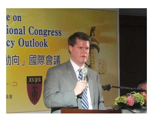 候任美國國防部亞太助理部長薛瑞福。