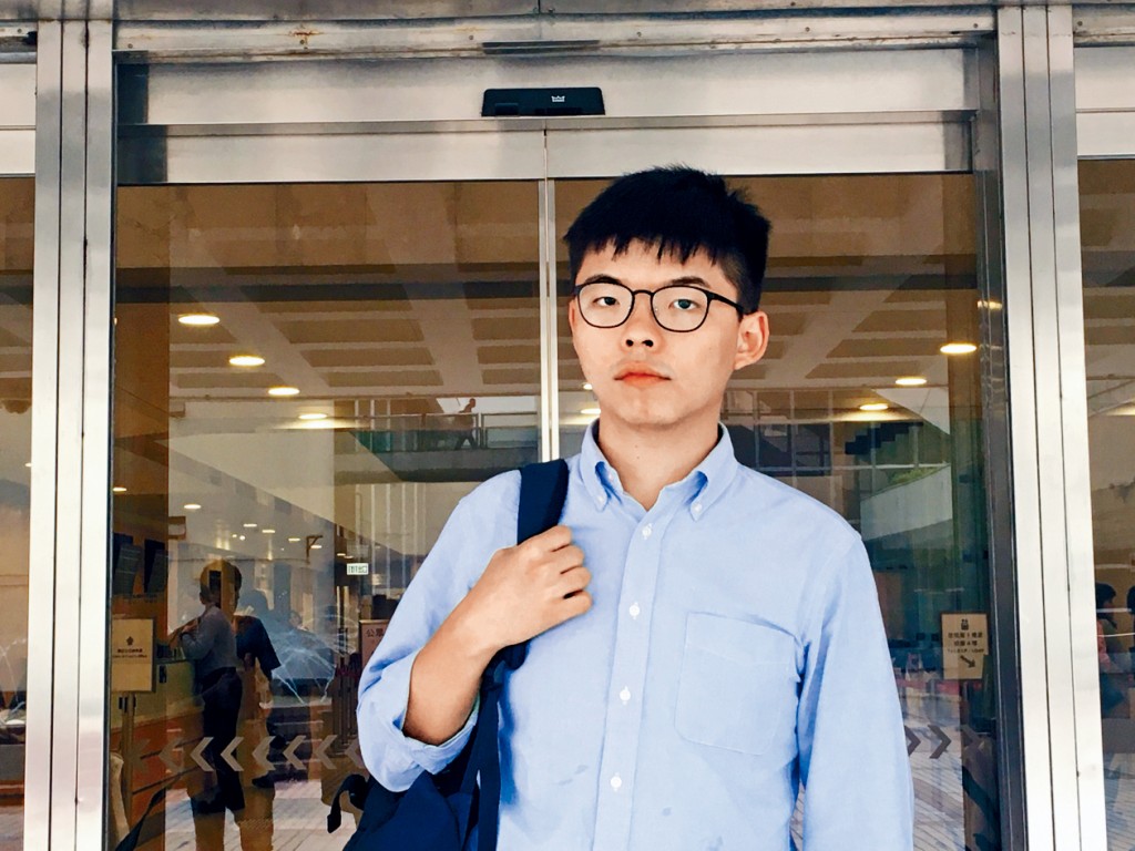 黃之鋒案底纍纍,辯方承認屬加刑因素。