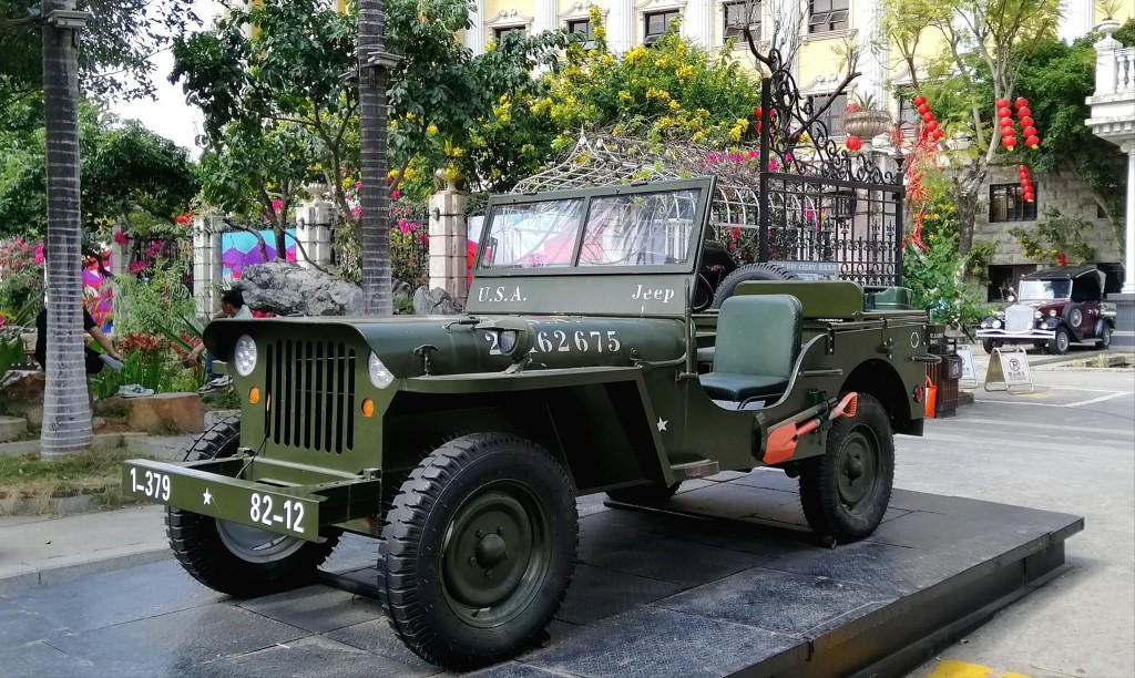 還有軍用車可以拍照（圖片來源：Facebook@深圳大灣區國內吃喝玩樂開心分享區）