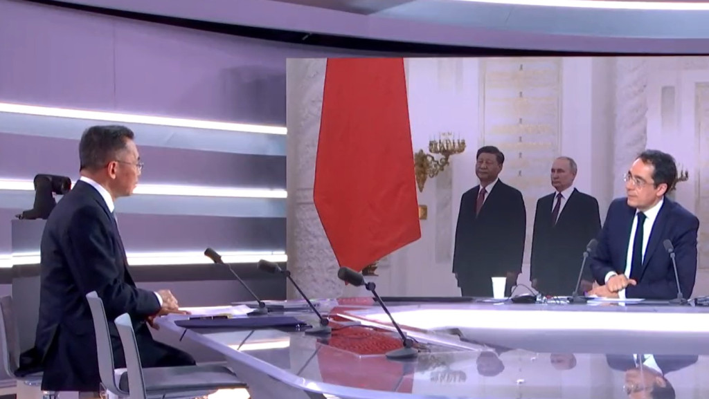 盧沙野早前接受法國電視專訪。