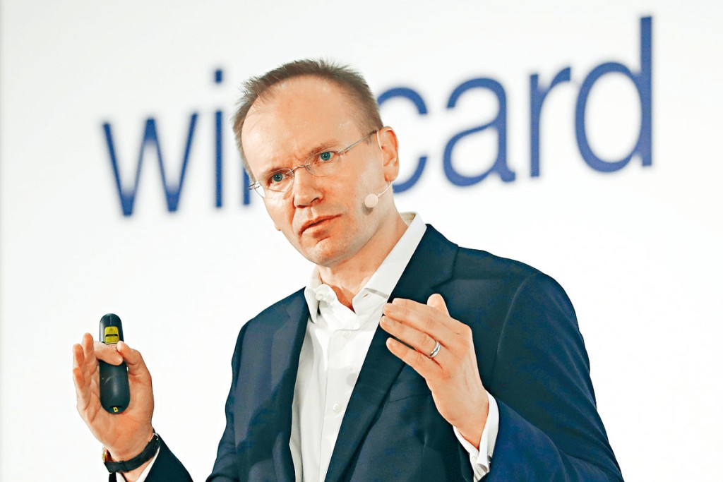 Wirecard前行政總裁布勞恩。　