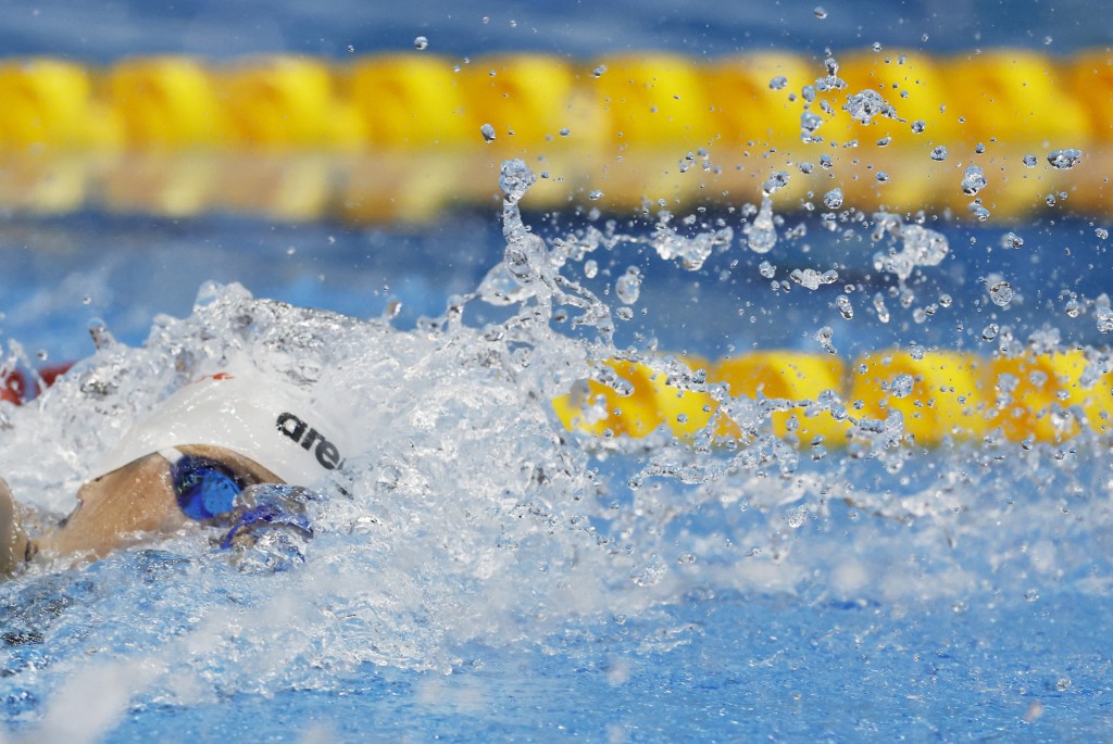 何诗蓓在游泳世界杯创造好成绩。Reuters资料图片