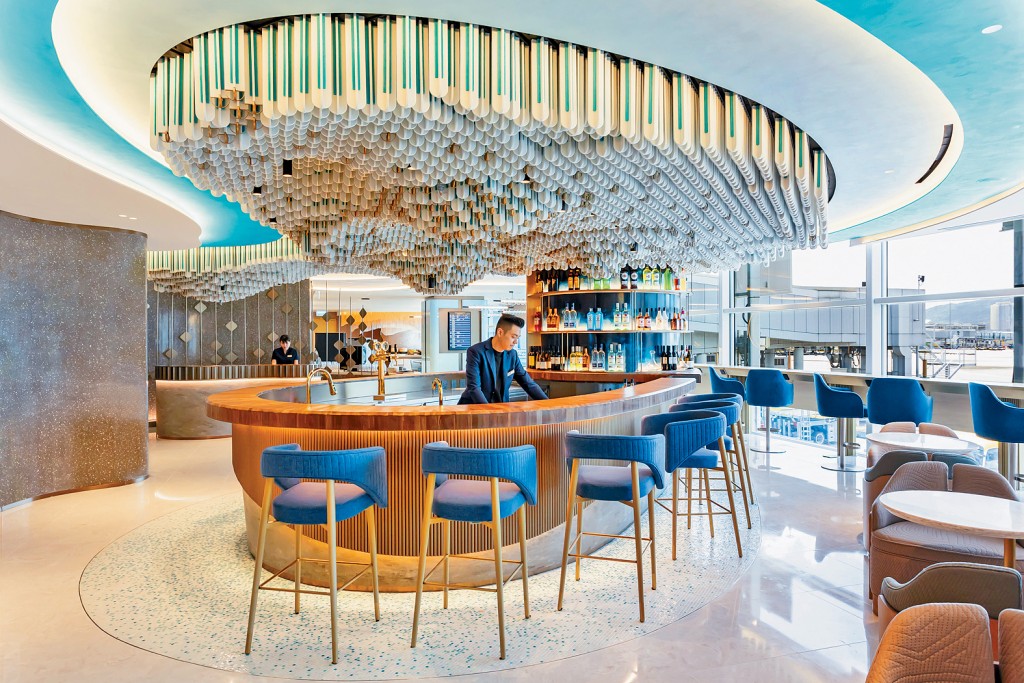 Collinson International同系公司營運的香港機場貴賓室Kyra Lounge,於去年開幕。