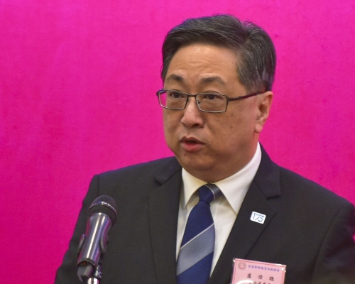盧偉聰呼籲,市民往後在表達意見時應和平、有秩序。資料圖片