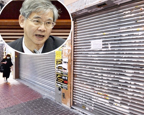 本港經濟不景,申請綜援個案急速增加。小圖為羅致光。資料圖片