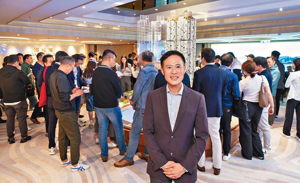 信和田兆源表示，海瑅灣I預計加推單位有加價空間。