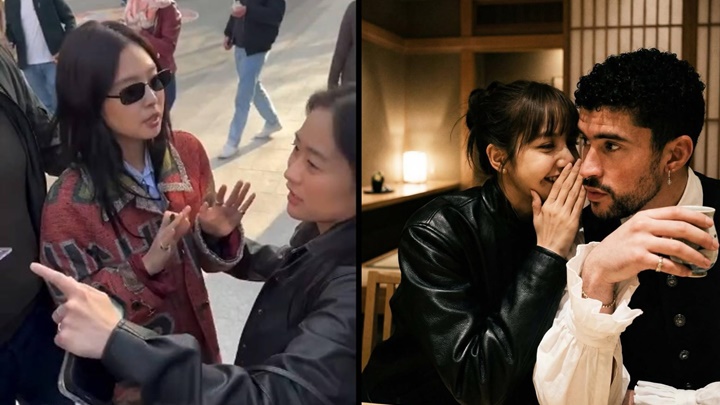 Jennie巴黎街頭被狂迷包圍黑面  發聲明呻失私隱  Lisa孖Bad Bunny歎日本菜儼如放閃