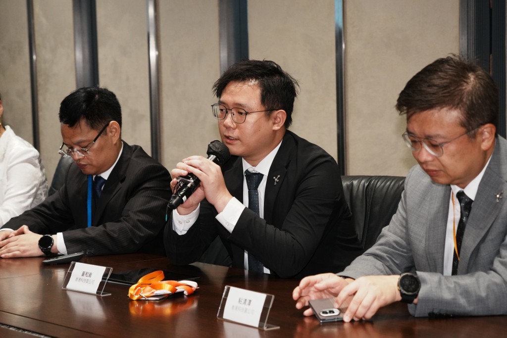 香港科技園公司共同企業加速計劃副總監董和瀚。 香港科技園公司共同企業加速計劃副總監董和瀚。