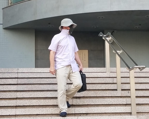 被告Robert Scott Johnson。 陳楚琨攝