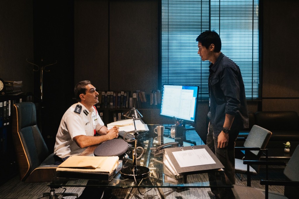 奇幻懸疑電影《拾荒法師》由何超、陳家樂（右）及Iman等主演。