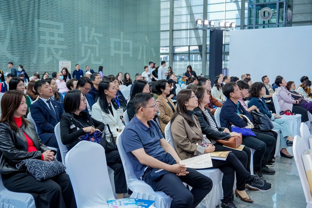 「香港高等教育及升学博览会2025」于今日（23日）在深圳会展中心（福田）5号馆举行。