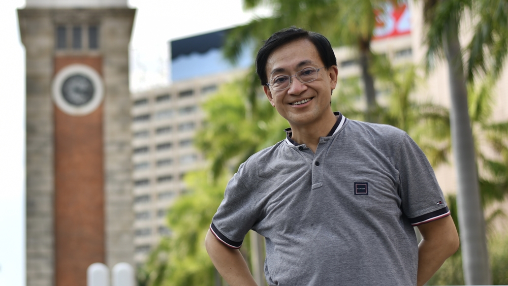 天文台前台長岑智明。 天文台前台長岑智明。