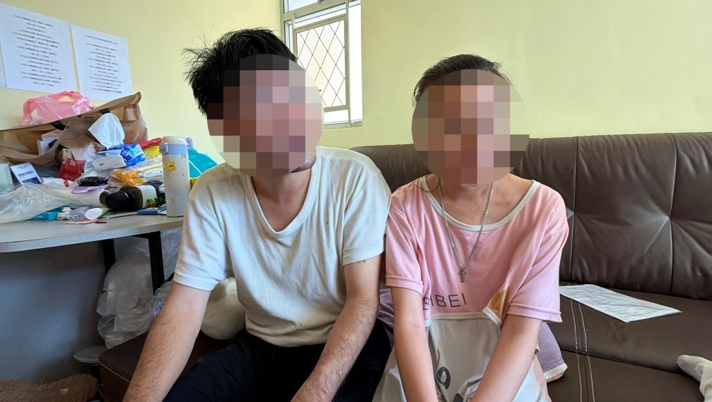 女童父母聲稱,當時是訓練女兒的大小肌。 女童父母聲稱,當時是訓練女兒的大小肌。