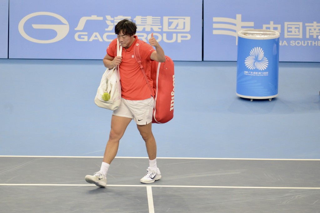 黃澤林全運會止步準決賽。星島圖片