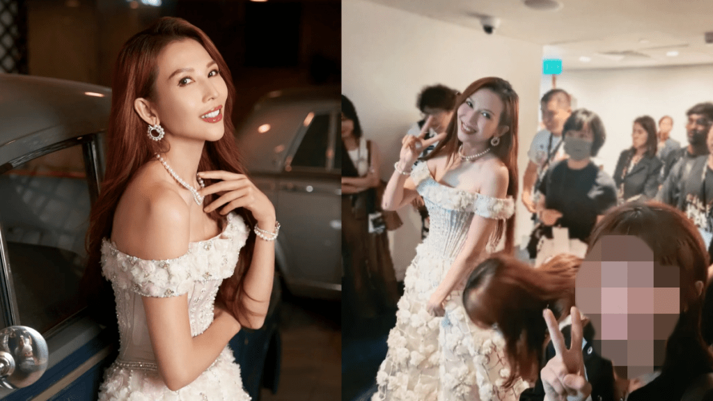 52歲蔡少芬疑P圖過度？  自拍零皺紋白滑「少女肌」  路人原相機揭殘酷真相