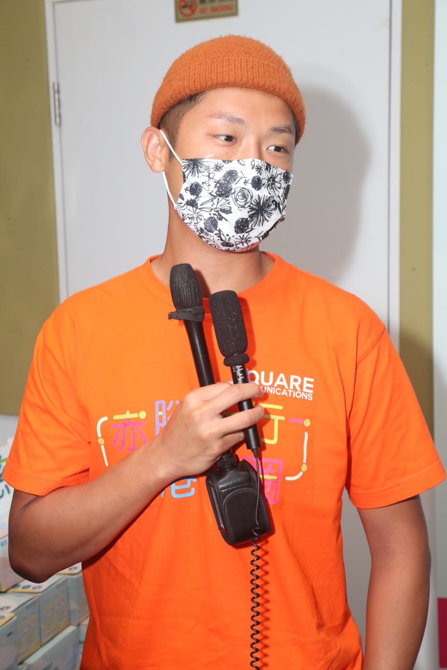 奶仔表示因家人關係自小受惠匡智會，想籍此舉回饋社會。