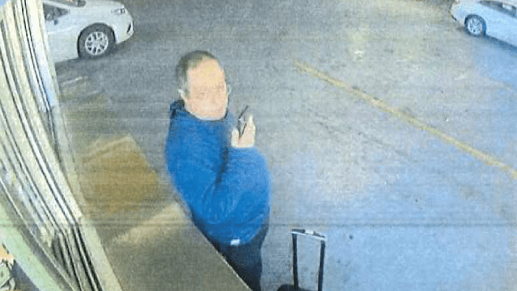 閉路電視拍下瓦倫特行動畫面。路透社