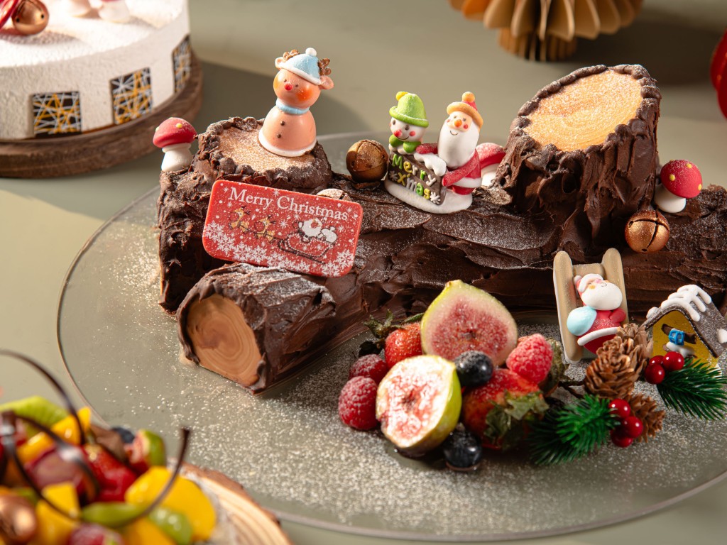 挪亞方舟度假酒店 豐盛閣餐廳—璀璨盛饌聖誕佳節自助餐—聖誕樹頭蛋糕