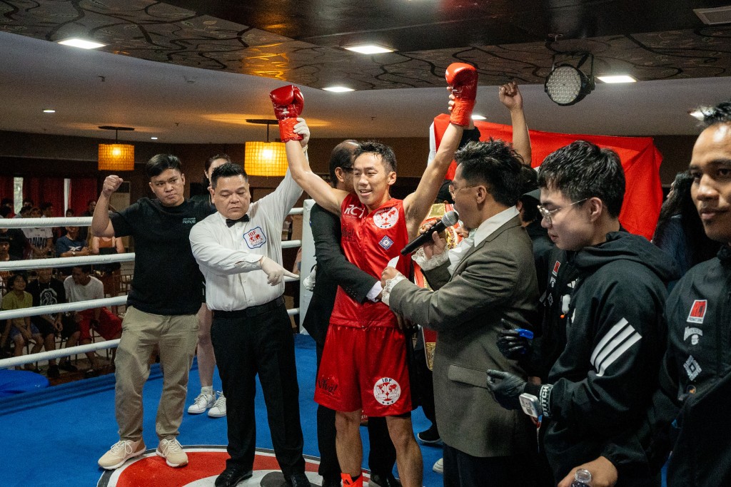 曹星如職業戰績累積至24勝0負1和、15次KO。圖片由公關提供 曹星如職業戰績累積至24勝0負1和、15次KO。圖片由公關提供