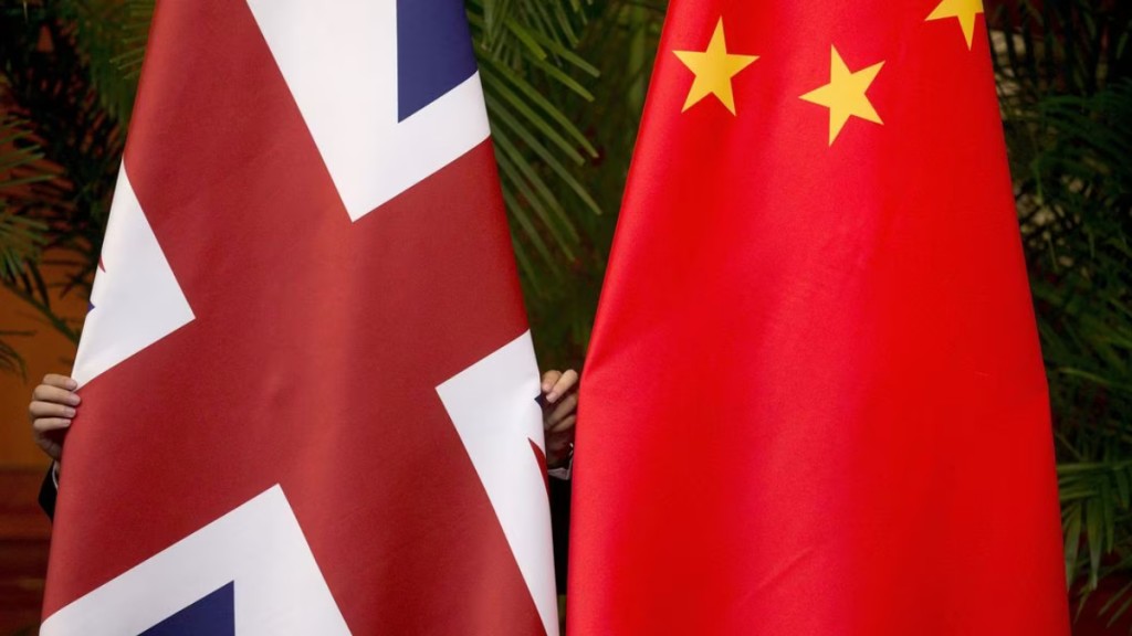 有英國媒體報道，英國已拘捕2名被指替中國當間諜的男子。路透社