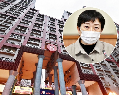 張竹君公布觀塘花園大廈玉蓮臺住戶需強制檢測。