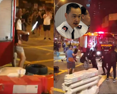消防處副處長梁偉雄今日呼籲消防員應盡力拯救所有人。