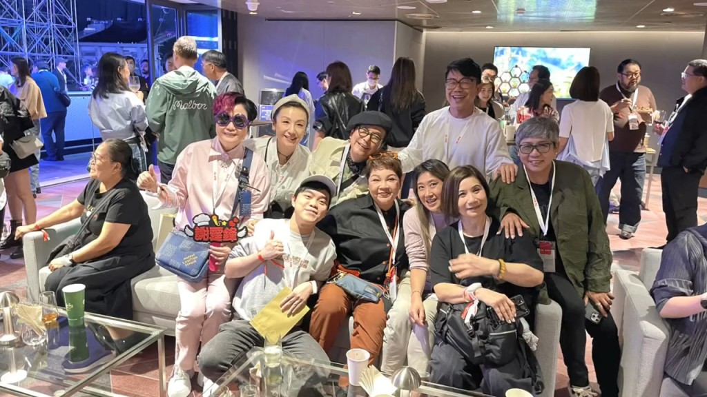 肥媽早前到啟德主場館睇謝霆鋒演唱會。 肥媽早前到啟德主場館睇謝霆鋒演唱會。